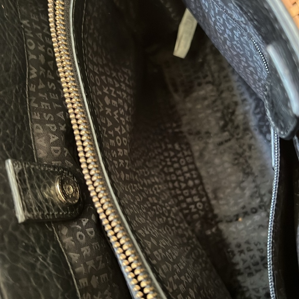 Kate Spade Perrin Lane Romy Black Leather Satchel - Picture 4 of 6